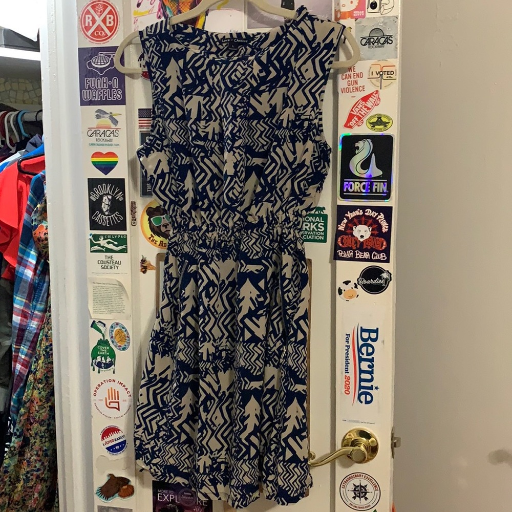Dress with pockets.